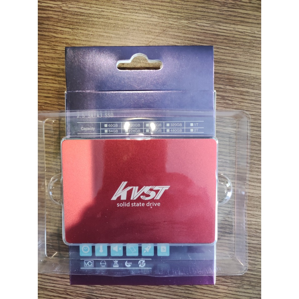 Ổ Cứng SSD KVST 2.5inch 120GB Ổ Cứng Máy Tính Cổng SATA3 6Gb/s Đọc Ghi Tốc Độ Cao | WebRaoVat - webraovat.net.vn