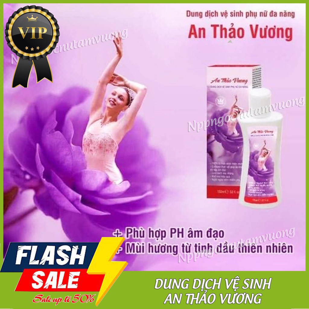 Dung dịch về sinh 🔸SẢN PHẨM CHÍNH HÃNG🔸 vệ sinh phụ nữ An Thảo Vương vihung