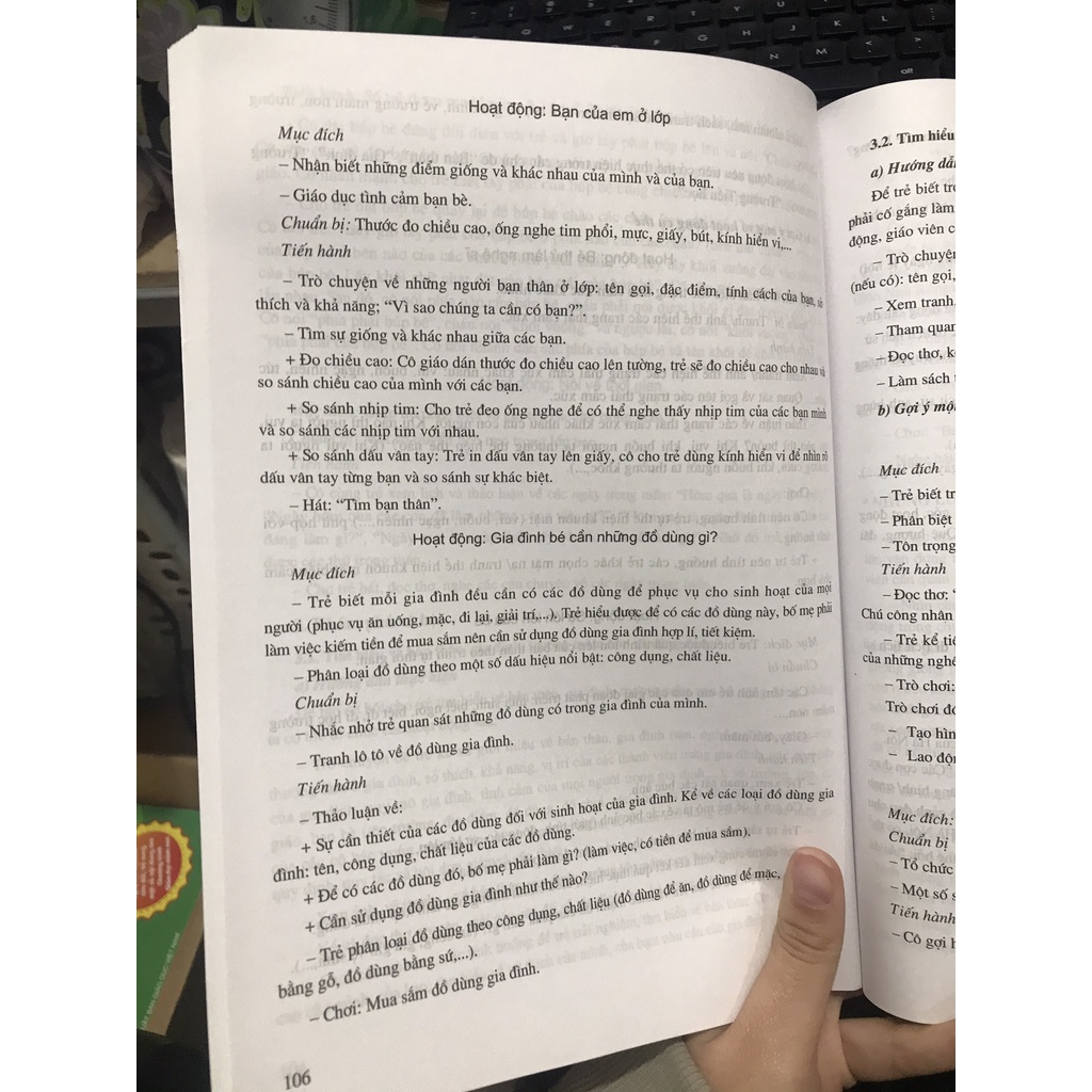 Sách - Hướng dẫn tổ chức thực hiện chương trình giáo dục mầm non mẫu giáo lớn (5-6 tuổi) ( năm 2020 )