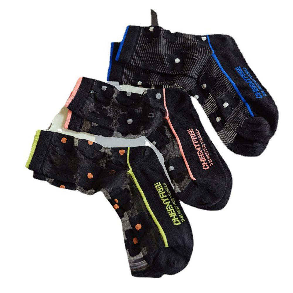 AROMA Vớ Cotton Lụa Thủy Tinh Trong Suốt Đơn Giản Sáng Tạo Hợp Thời Trang Cho Nữ