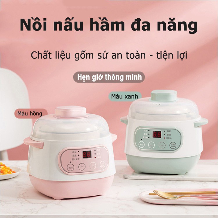 Nồi Nấu Cháo Chậm, Nấu Yến Cách Thuỷ SEKA Chính Hãng