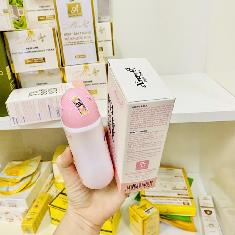 Dung Dịch Vệ Sinh VB SOFT SILK HANAYUKI Chai Hồng Mẫu Mới Gel Vệ Sinh Đoàn Di Băng Nước Vệ Sinh Nam Nữ Cân Bằng Độ Ẩm