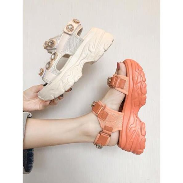 ODER SANDAL ĐẾ CAO 6 phân đính đá ulzzang a14