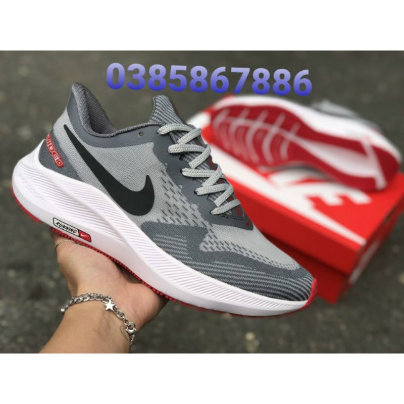 Giày Nike Running Pegasus 21 Xám Nam (M) [Auth - Chính Hãng - FullBox] SAIGONSNEAKER79STORE