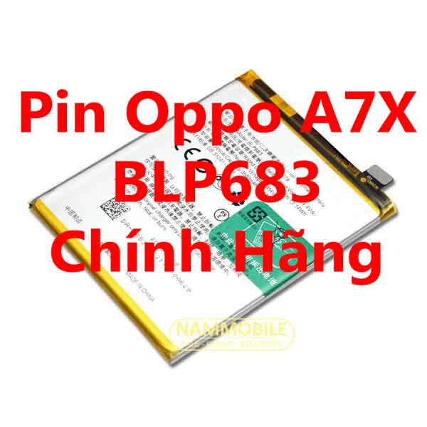 Pin Oppo Realme 2 Pro, A7X, A7 2018, F9 Pro, F9 Ram 6G BLP683 3500mAh Zin chính hãng + Tặng Keo Dán Pin-FREESHIP