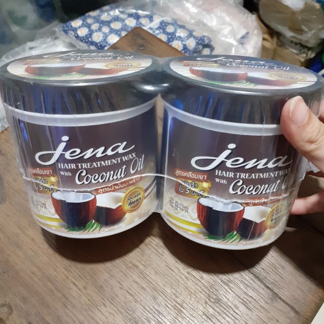 Kem ủ tóc dừa già jena. Cho 1 mái tóc không chẻ ngọn, không xơ rối sau thời gian duỗi uốn...