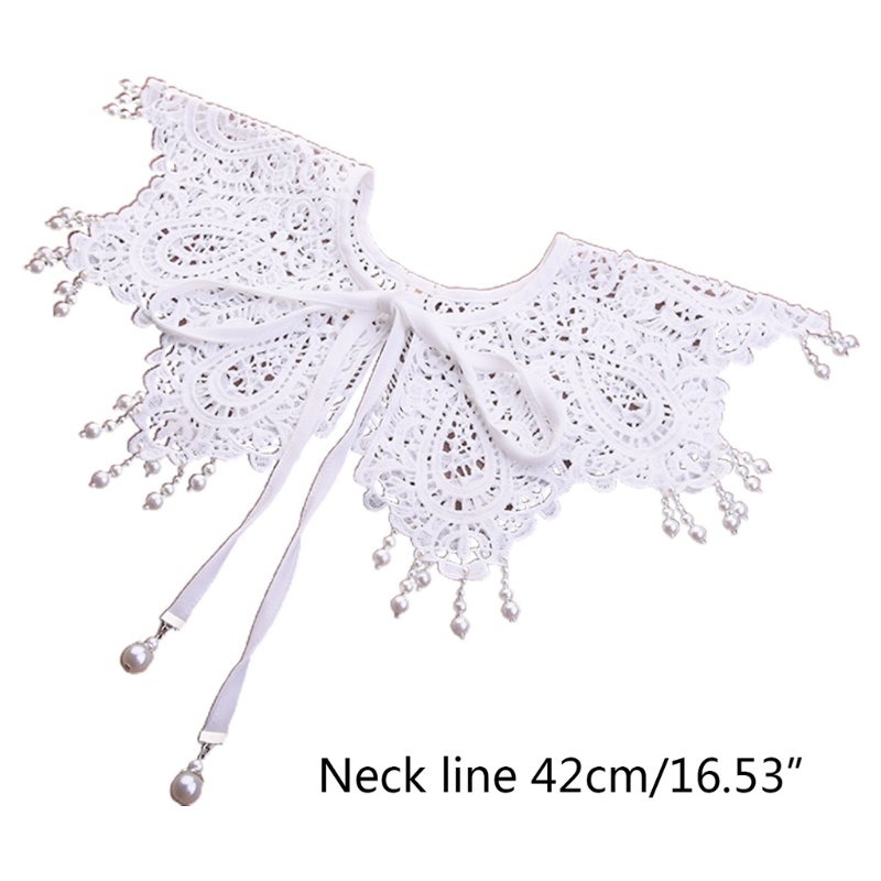 Vòng Cổ Tua Rua Đính Ngọc Trai Giả Phong Cách Vintage