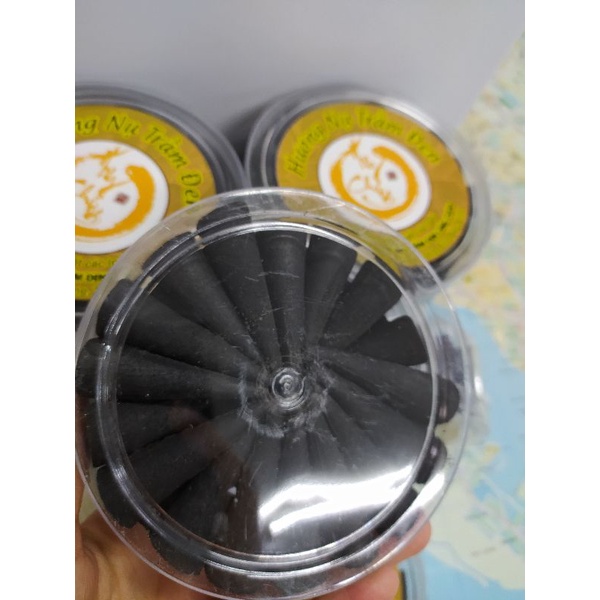 Hương  Nụ Trầm Đen Nhựa Trám Nguyên Chất - hộp 35 nụ