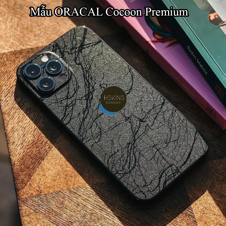 Miếng dán skin 3M Matrix Black iPhone 14 Pro Max / 13 Pro Max / 12 Pro Max / 11 Pro Max / Xs Max / 8 Plus,...