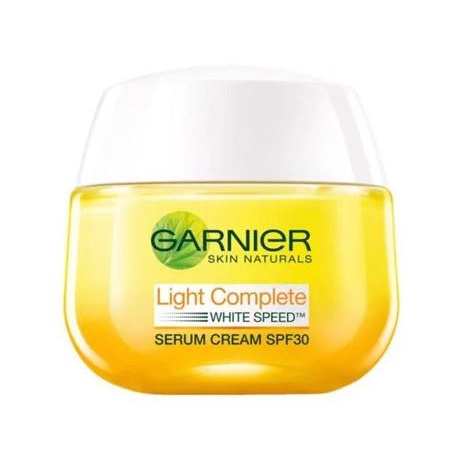 Kem Dưỡng Trắng Da Ban Ngày Garnier Light Complete Whitening Serum Cream SPF30 50ml