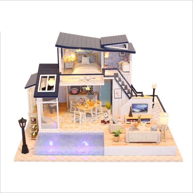 Mô hình nhà DIY Doll House Mermaid Tribe