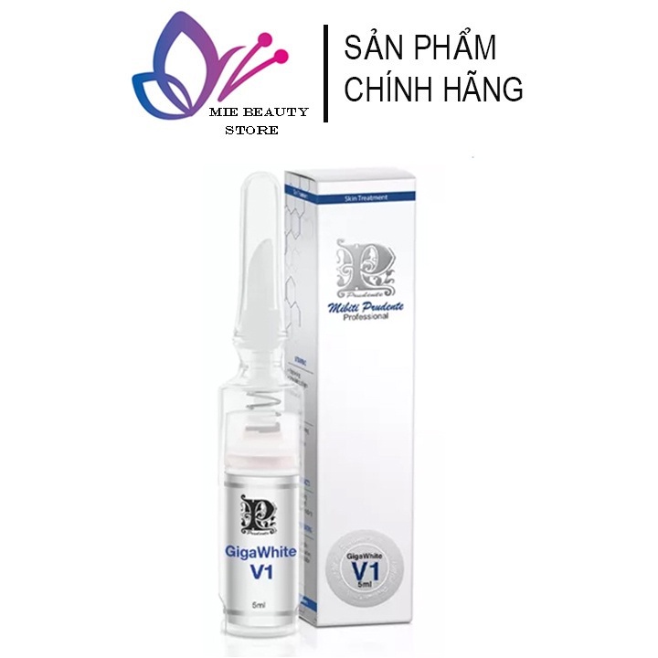 Kem Hồng Vùng Kín Nuwhite V1 5ml, Kem Làm Hồng Cô Bé V1 Nuwhite Gigawhite Mibiti Prudente Khử Thâm Sắc Tố Da Hồng Hào