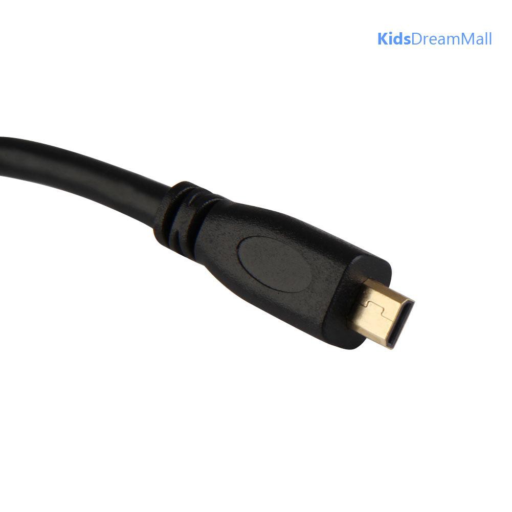 Đầu Chuyển Đổi Micro Hdmi Đực D Sang Hdmi Cái 1080p