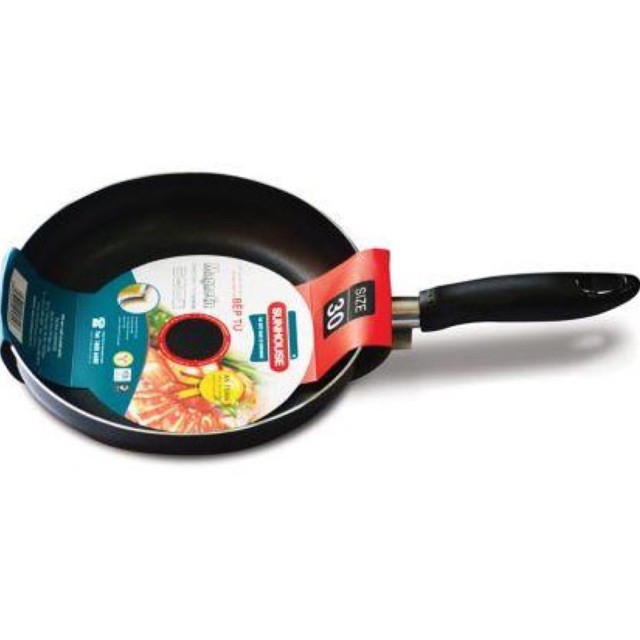 [ HÀNG CHÍNH HÃNG ] Chảo Đáy Từ Sunhouse Magnetic Pan SHM18 Dùng Mọi Bếp - Chính Hãng (18cm)