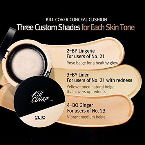 Set Phấn Nước Trang Điểm CLIO Kill Cover Conceal Cushion Spf45/Pa+ + | BigBuy360 - bigbuy360.vn