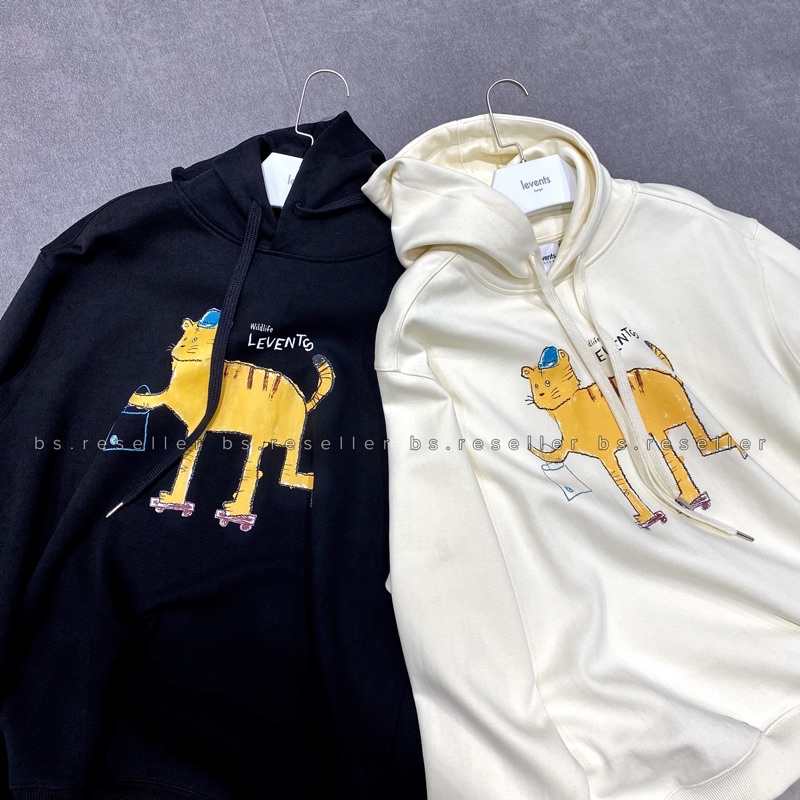 [Levents Chính Hãng] Áo Hoodie  &quot;MY ANIMALS&quot; SERIES TIGER 𝗟𝗘𝗩𝗘𝗡𝗧𝗦