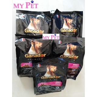 THỨC ĂN HẠT GANADOR CÁ HỒI 400g CHO CHÓ LỚN