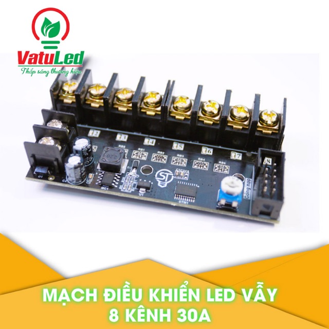 Mạch Led vay OneLed 8 và 16 kênh 30A