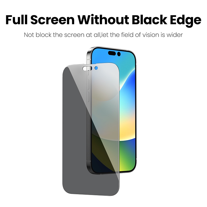 Ugreen Set 2 Kính Cường Lực Bảo Vệ Màn Hình Điện Thoại Chống Nhìn Trộm Cho iPhone 14 Pro Max 13 Pro Max