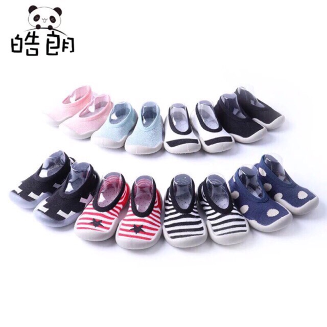 Giày bún Sock kids xuất Hàn cho bé trai/gái (BẢNG MÀU 1)