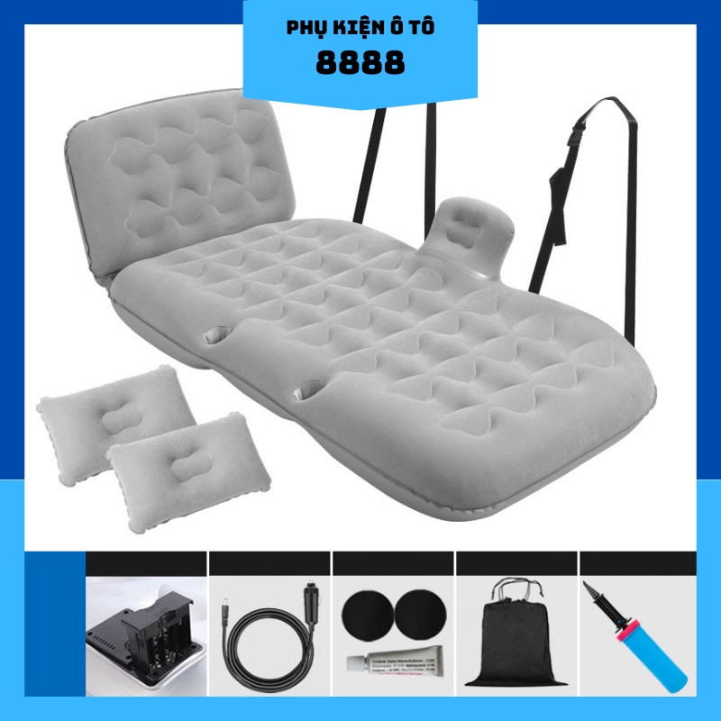 Nệm Hơi 8888 Bơm Tự Động 12V Bơm Cực Nhanh - Giường Hơi Phụ Kiện Ô Tô 8888 Bơm Tự Động 12V Bơm Cực Nhanh