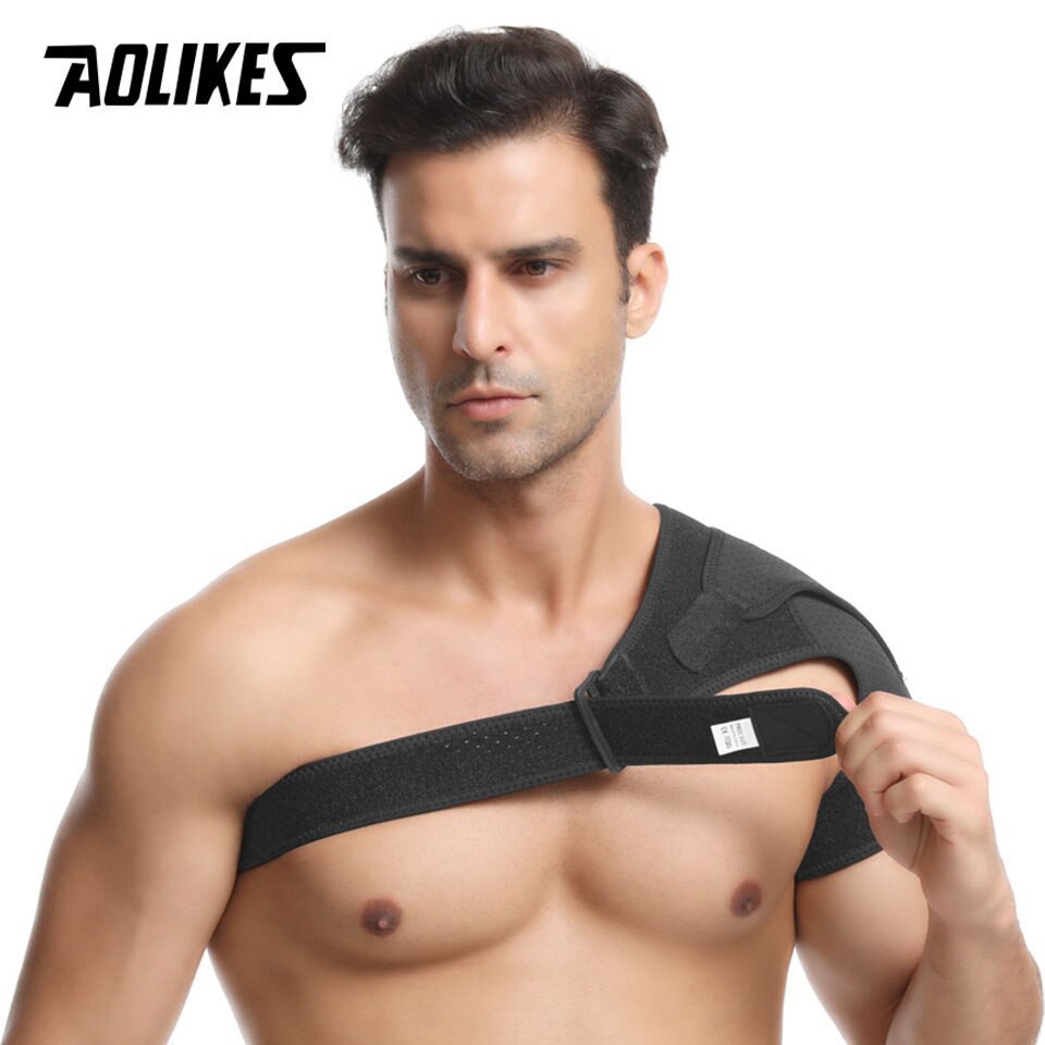 Đai bảo vệ vai AOLIKES A-1692 nẹp cố định khớp vai Sports shoulder pads baymuoi264