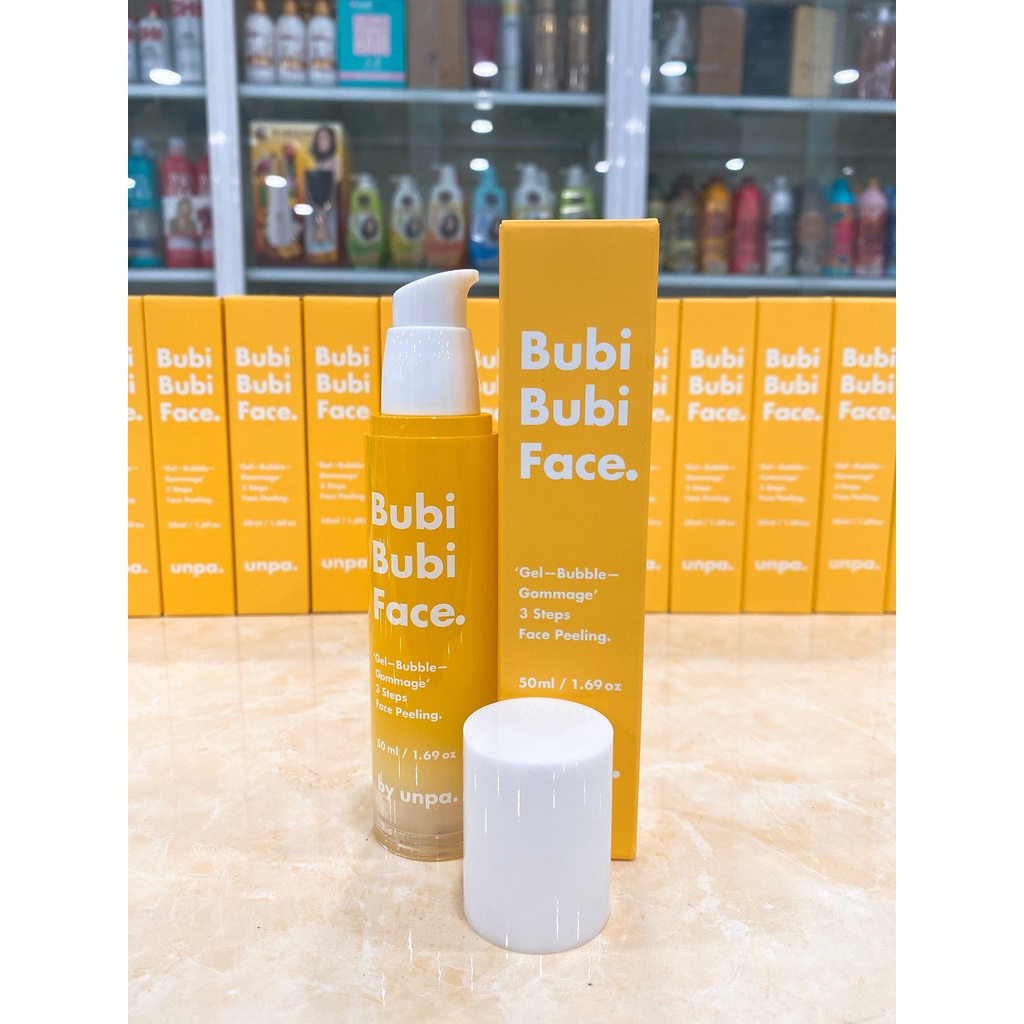 Tẩy Tế Bào Chết Sủi Bọt Unpa Bubi Bubi Face Peeling Hàn Quốc 50ml