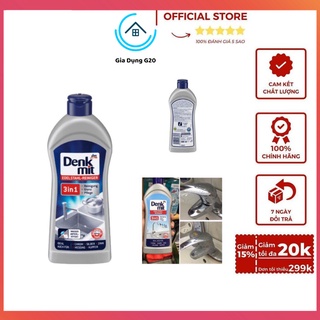  Dung dịch tẩy rửa đánh bóng đồ kim loại Denkmit 3in1  Xoong nồi bồn rửa vòi nước trang sức kim loại bạc...  