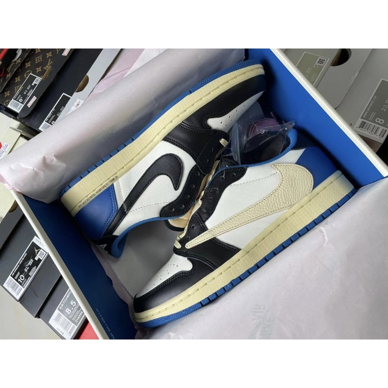 giày AIR JORDAN 1 Low TRAVIS SCOTT X FRAGMENT | Bản cao câp