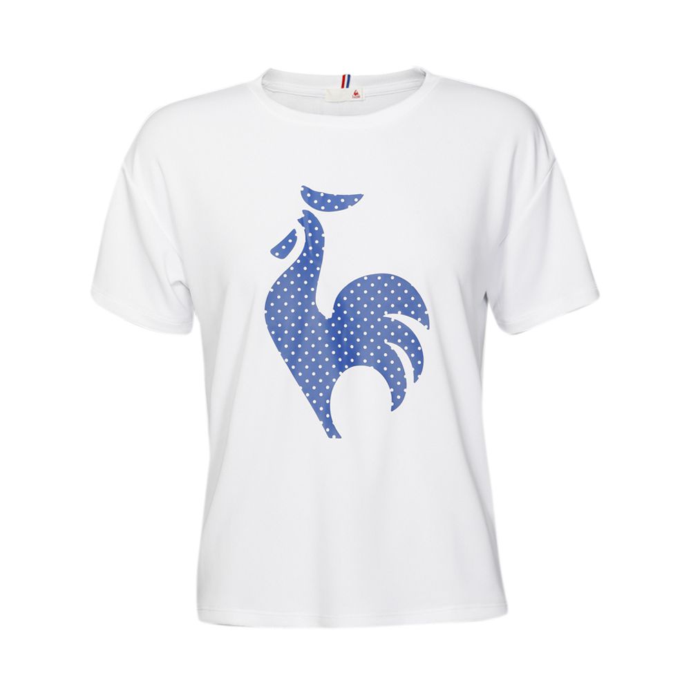 Áo T- Shirt Le coq sportif nữ - QMWRJA10-WHT