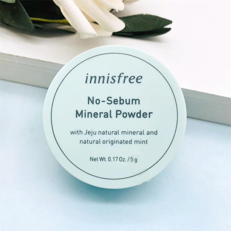 Phấn che khuyết điểm Innisfree khoáng chất bạc hà 5g