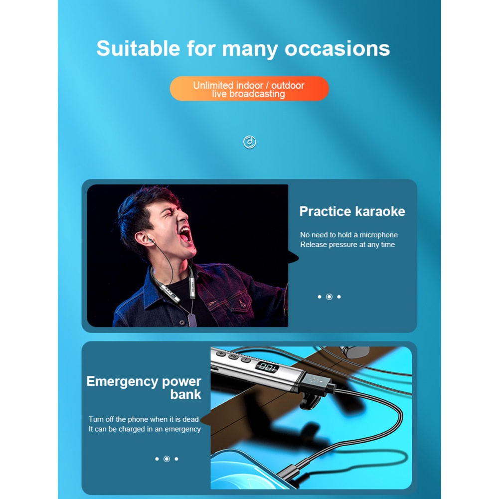 Tai Nghe Nhét Tai karaoke bluetooth Đa Năng Mẫu 886 Có Thể Sạc Lại
