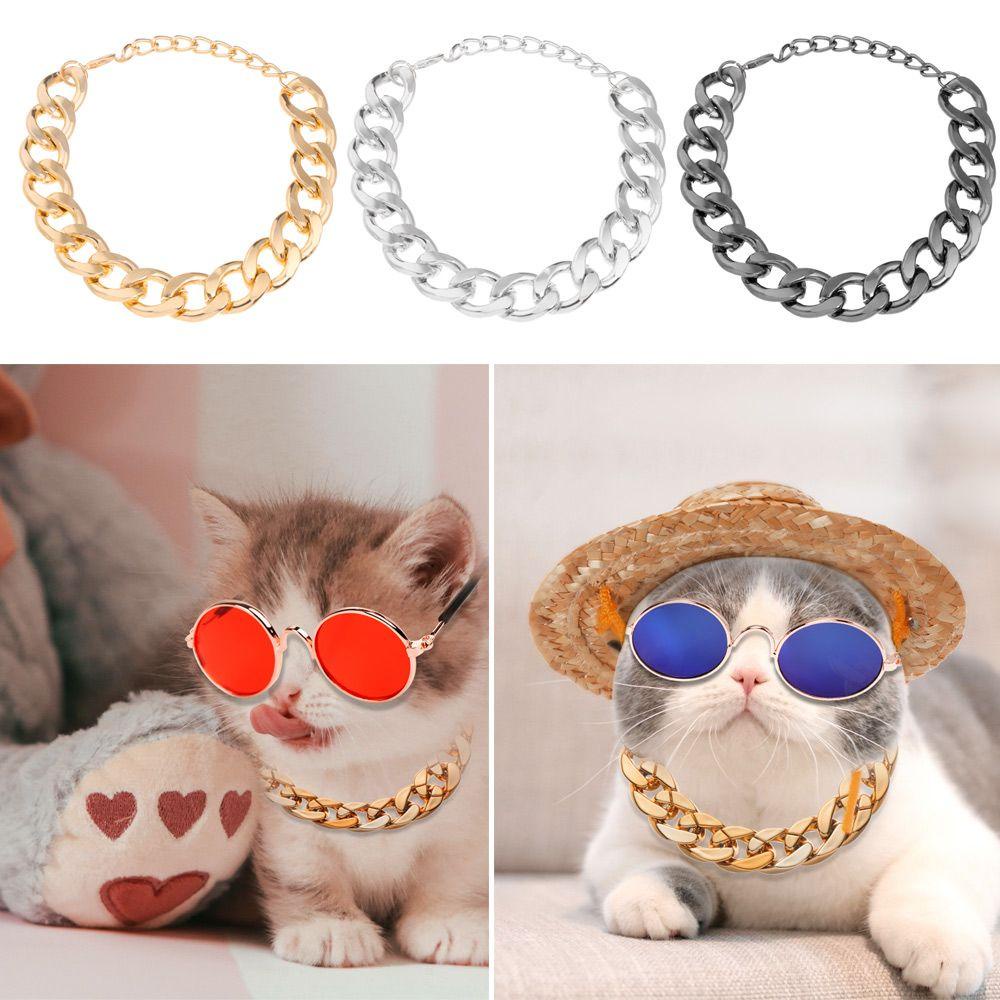 YNATURAL Vòng cổ HợP Kim Mạ VàNg / BạC Cho Thú Cưng