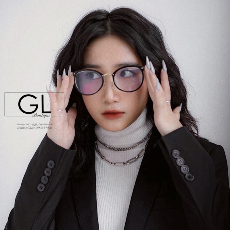 Kính form vuông bầu phối gọng si best seller | BigBuy360 - bigbuy360.vn