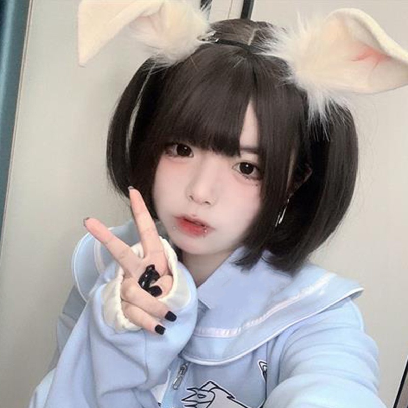 Băng Đô Tai Thỏ Phong Cách Lolita Nhật Bản