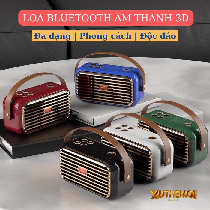 Loa Bluetooth Mini Nghe Nhạc Hay Chính Hãng XTM X7 thế hệ mới, sự kết hợp hoàn hảo giữa vẻ đẹp và công nghệ 2022