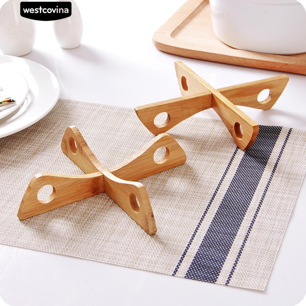 Đế Gỗ Lót Nồi Cách Nhiệt Tiện Dụng