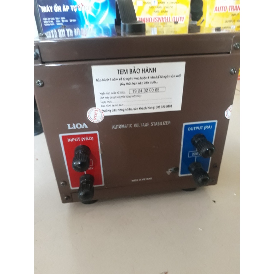 ỔN ÁP LIOA 10KW GIẢI 150-250V hàng bày mẫu 100% dây đồng