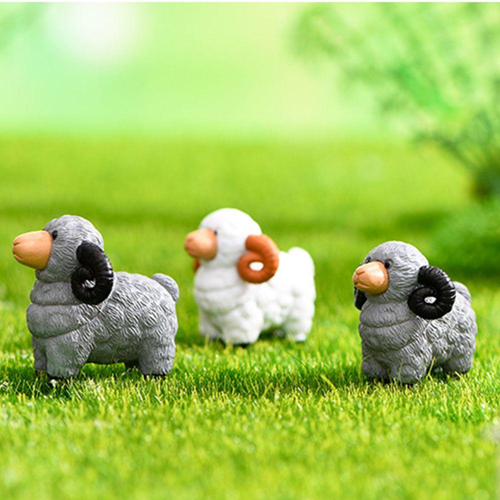 CONOPERY Tượng Cừu Hoạt Hình Trang Trí Vườn DIY