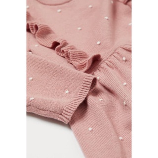 [Au.th]Váy len chấm bi H&M sz 6-18M form to