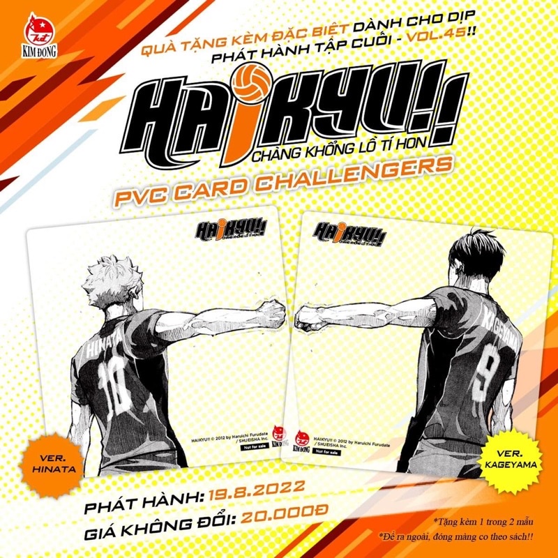 NGƯỜI KHỔNG LỒ TÍ HON-Haikyuu vol 45 END