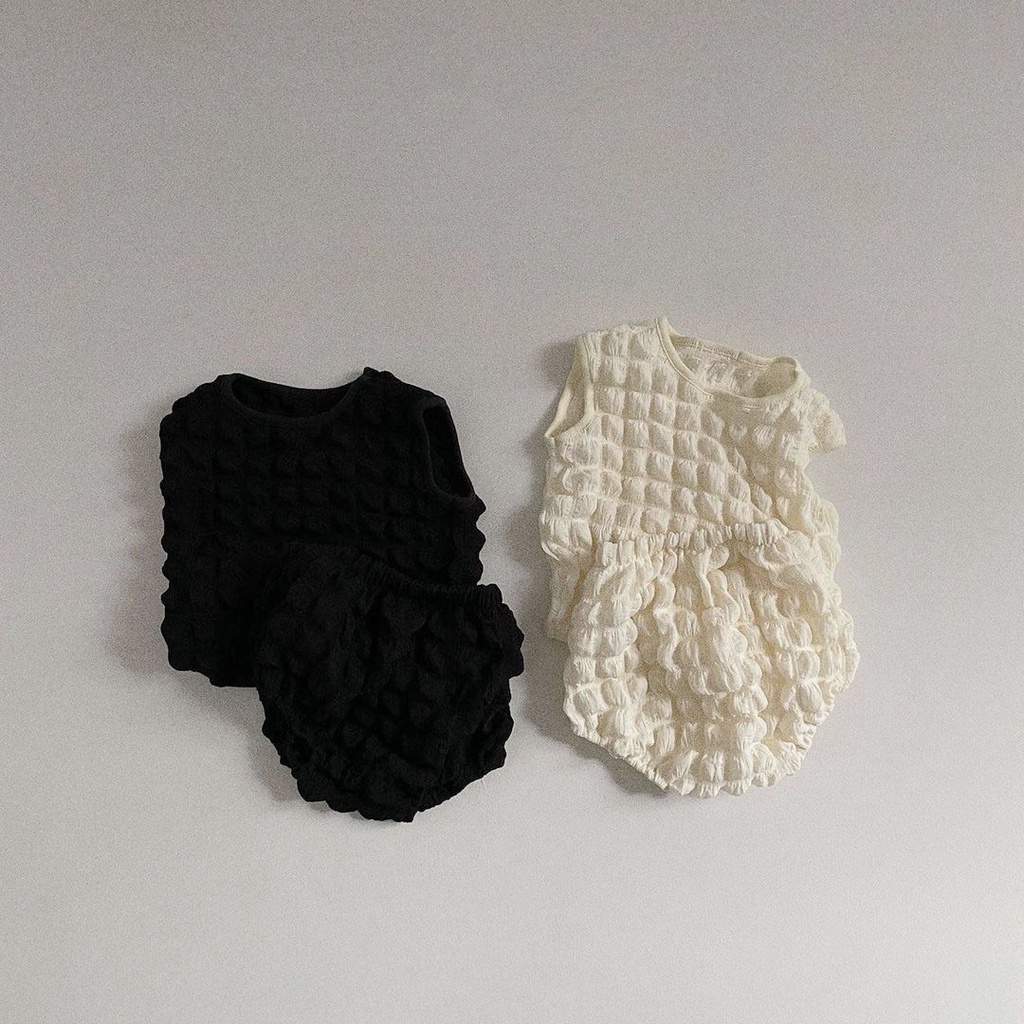 Set Đầm Mùa Hè Gồm Áo Sát Nách Cổ Thuyền Và Váy Dễ Thương Cho Bé Gái