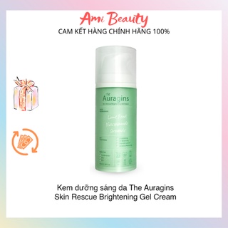 Gel dưỡng ẩm ngừa mụn, giảm thâm The Auragins Skin Rescue Brightening Gel Cream