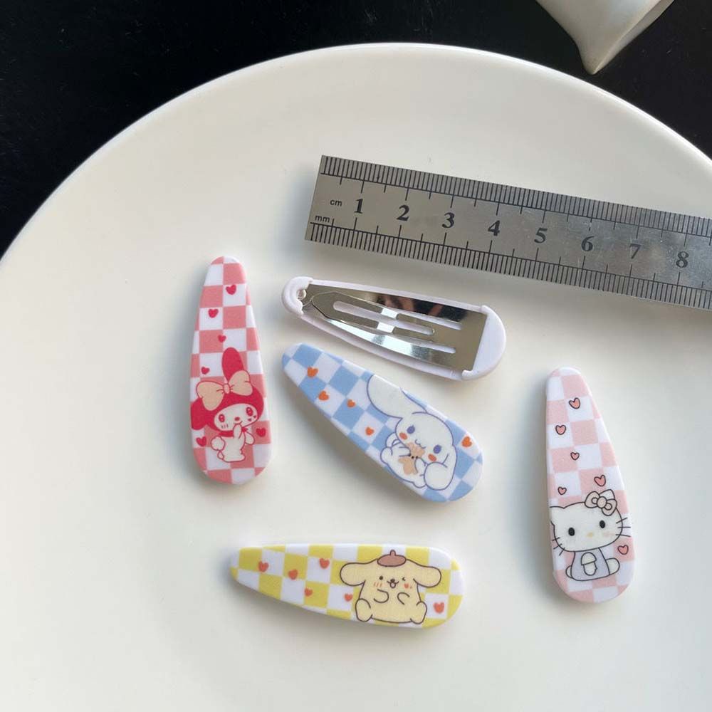 [Hàng mới về] Kẹp tóc in hình kuromi bb hoạt hình my melody đáng yêu thời trang
