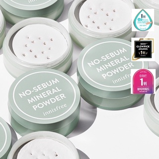 Phấn phủ bột kiềm dầu innisfree no-sebum mineral powder