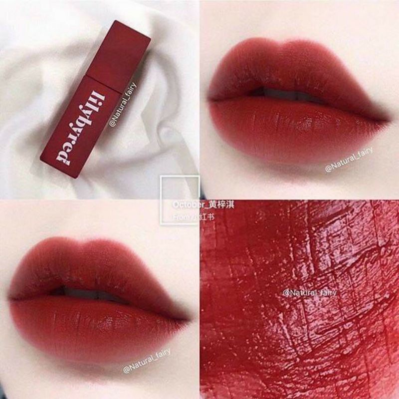 Son Kem Lilybyred 06 ĐỎ GẠCH Mood Liar Velvet Tint