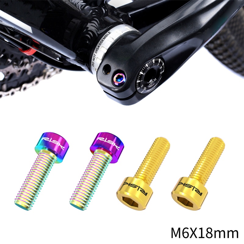 QQ Ốc Vít Titan Cố Định Đĩa Phanh Xe Đạp Chuyên Dụng