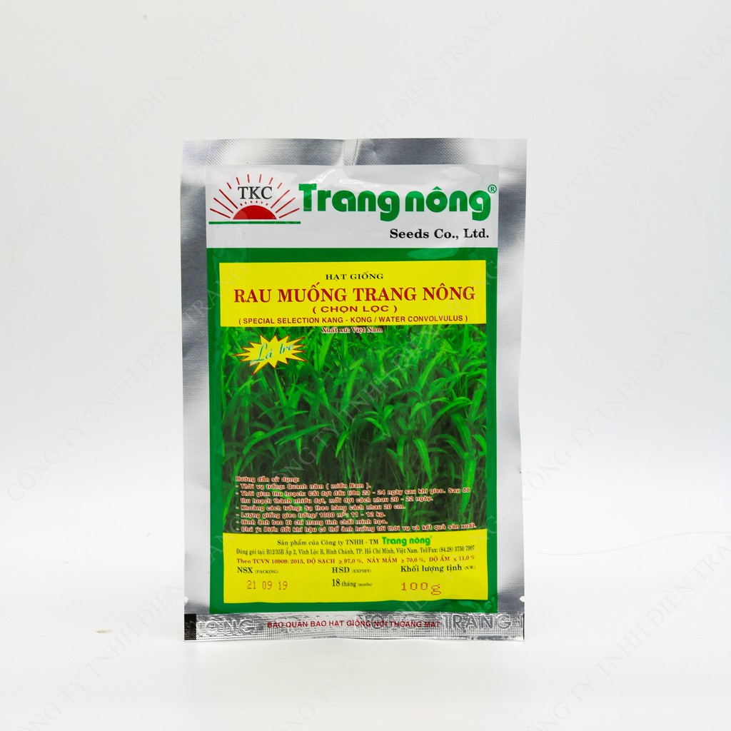 Hạt giống Rau muống 100gram (Trang Nông)
