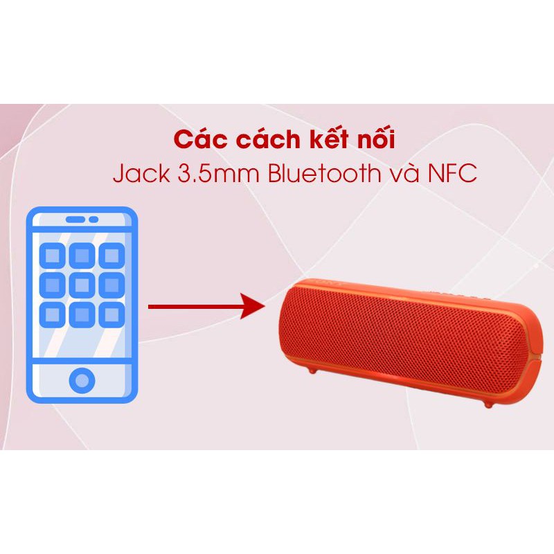 Loa di động bluetooth Sony Extra Bass SRS-XB22 Chính Hãng TGDD