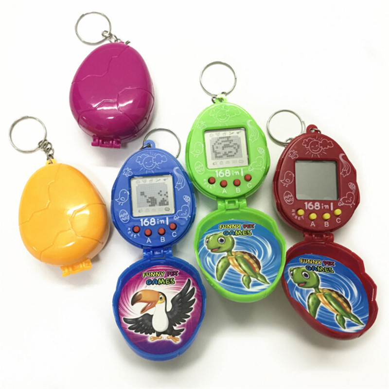 Máy Nuôi Thú Ảo Tamagotchi Cyber Kèm Móc Khóa Tiện Dụng